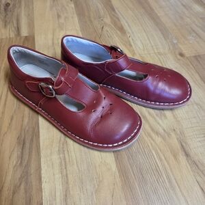 L'Amour Red Kids Dress Shoes